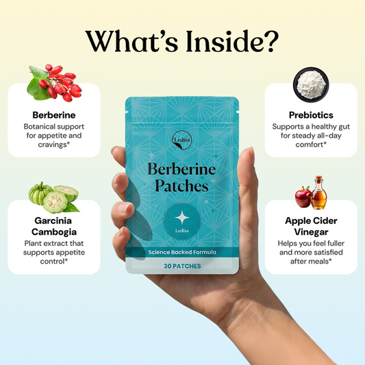 LEDISA BERBERINE DAILY SUPPORT PATCHES